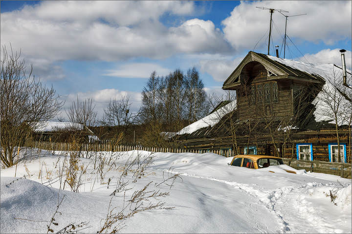 Занесло, в прямом и переносном смысле... :)