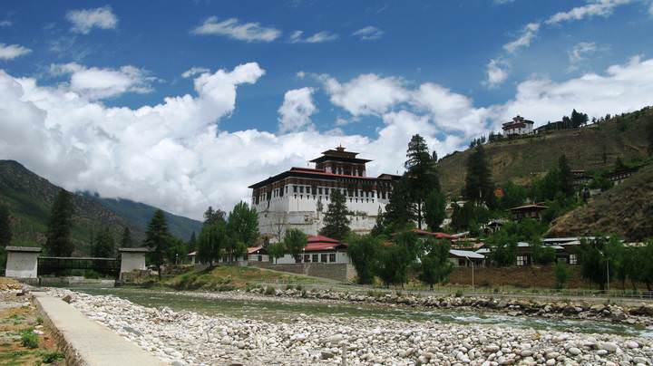 Rinpung Dzong in Paro, Bhutan