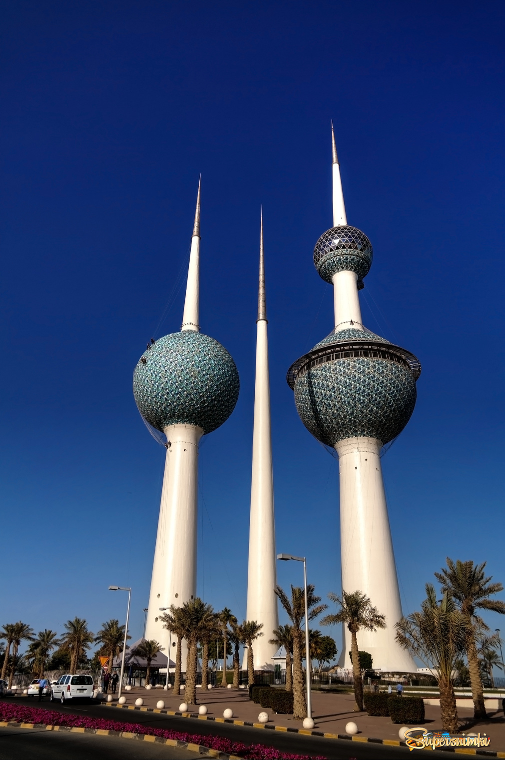 Kuwait Towers,Water reservoir