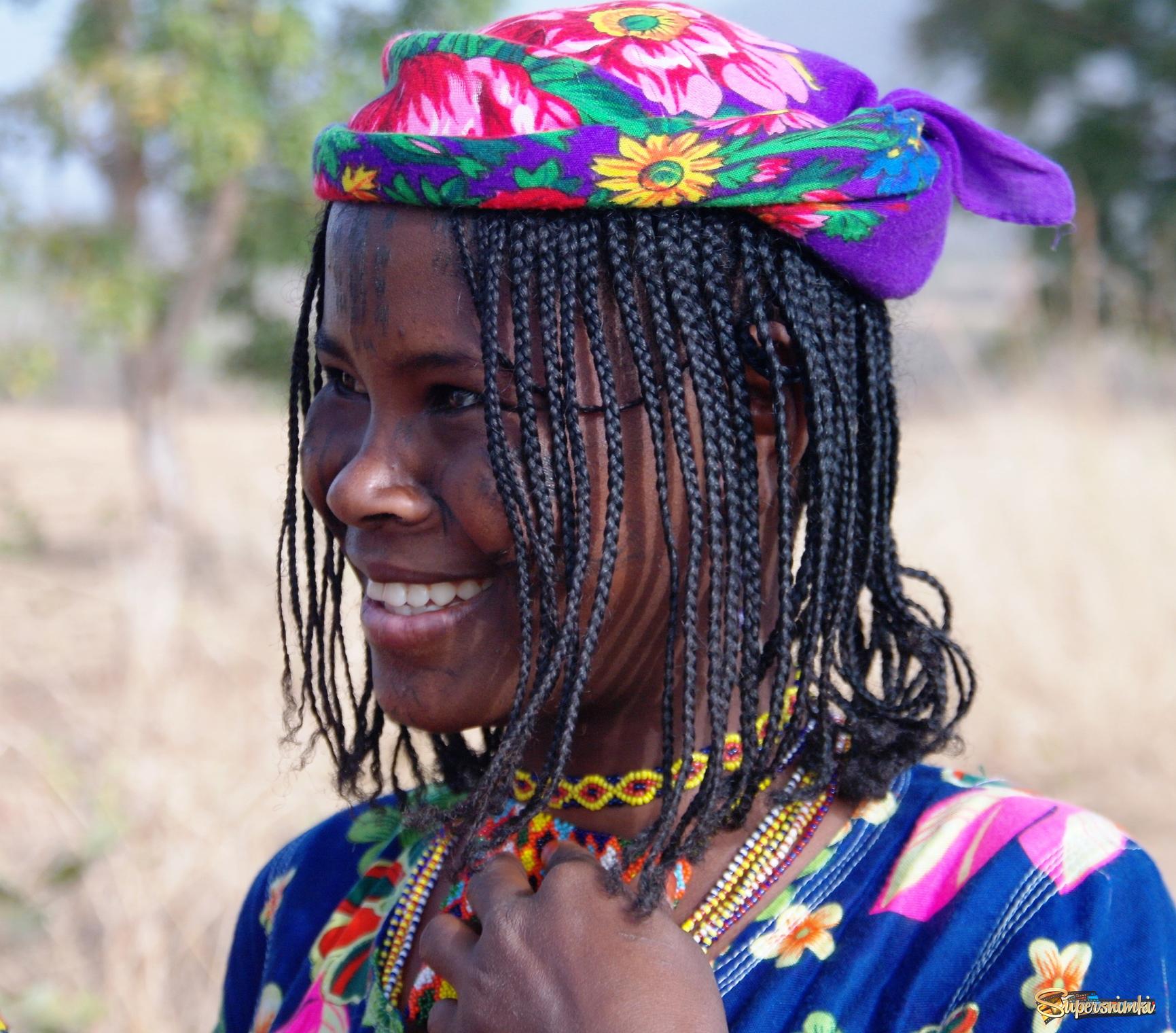 Девочка племени Мбороро, Камерун