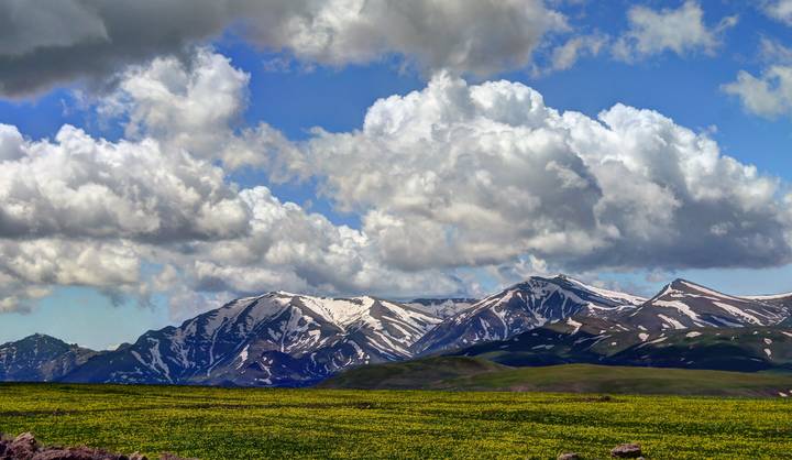 Пейзаж Селимского перевала, Армения