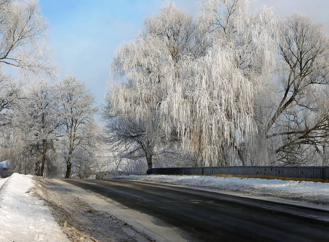 Зима в городе