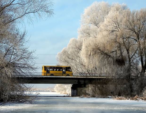 Зима в городе