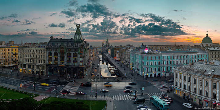 ФС. А из нашего окошка, центра города немножко.