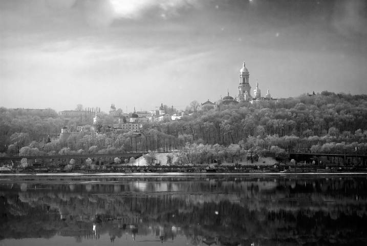прогулка в чб