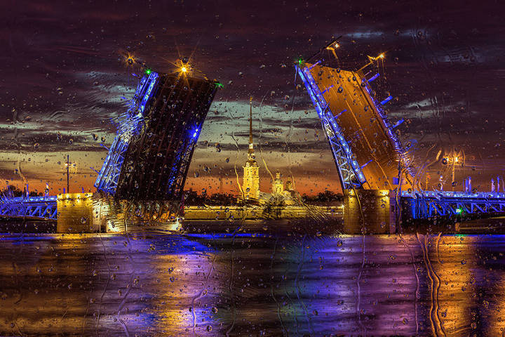 Город дождей...
