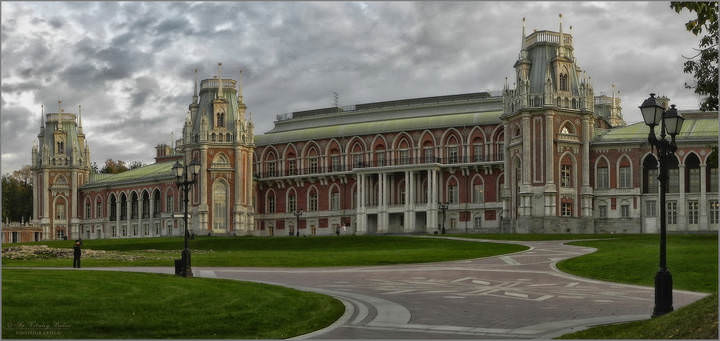 Пасмурный день в Царицыно