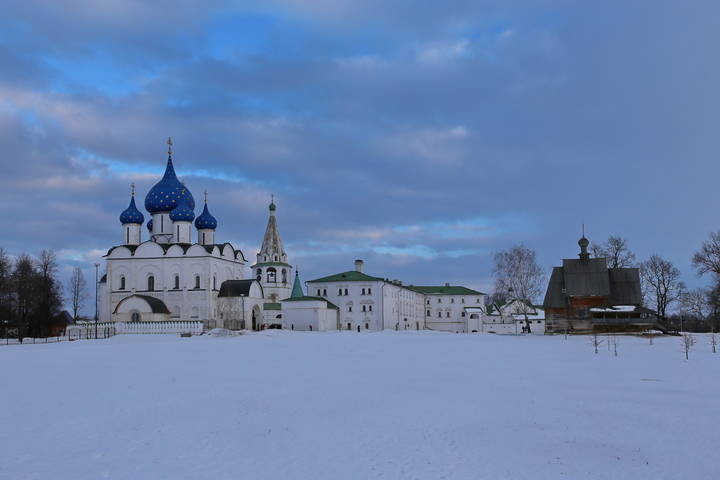  Суздальский Кремль, вечер