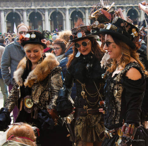 Steampunk, Венеция, Карнавал