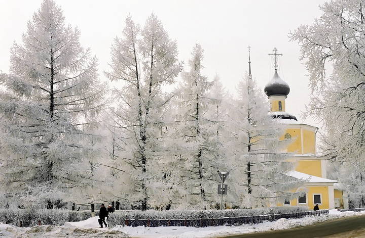 Мороз -40..