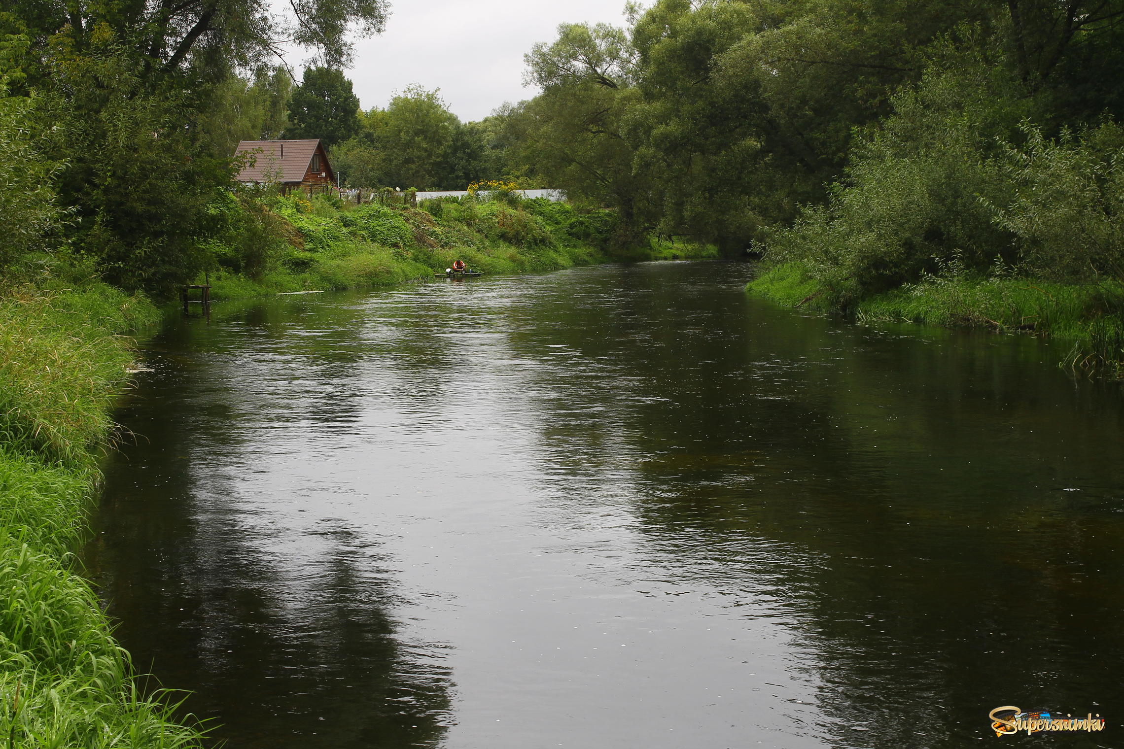 река Протва в Боровске (Калужская область)