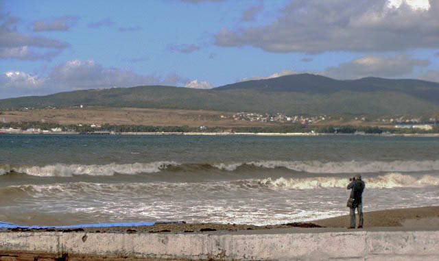 осеннее море