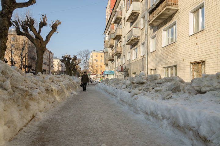 Весна в городе