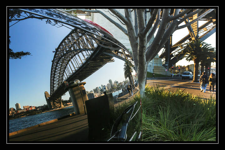 Harbour bridge