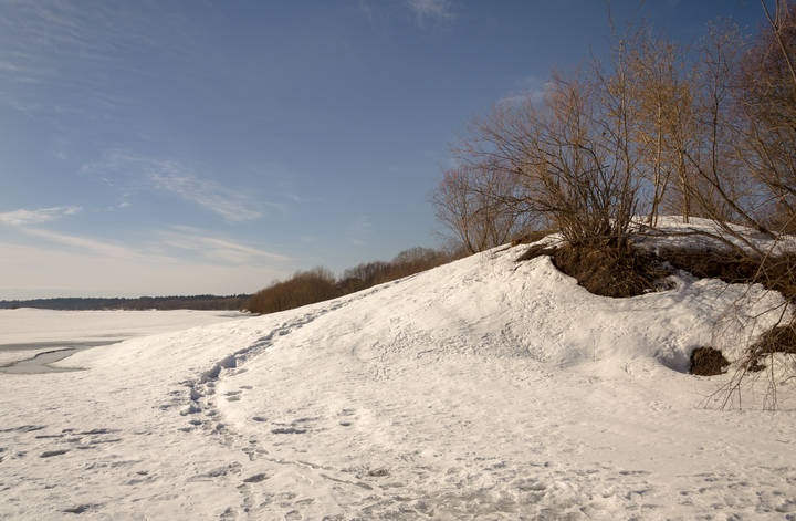 На припёке