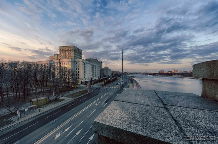 Московский закат.