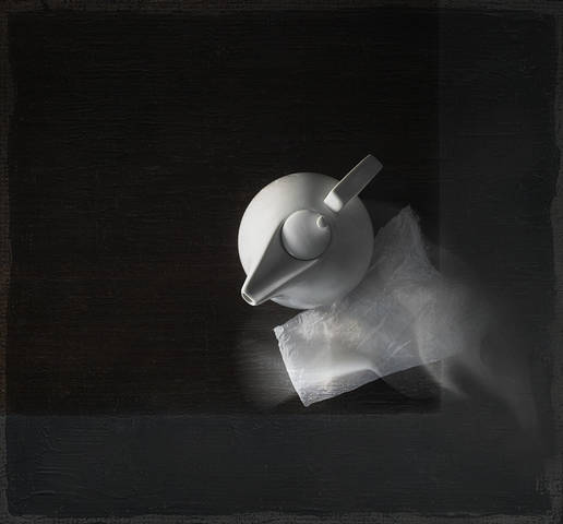 чайник и салфетка