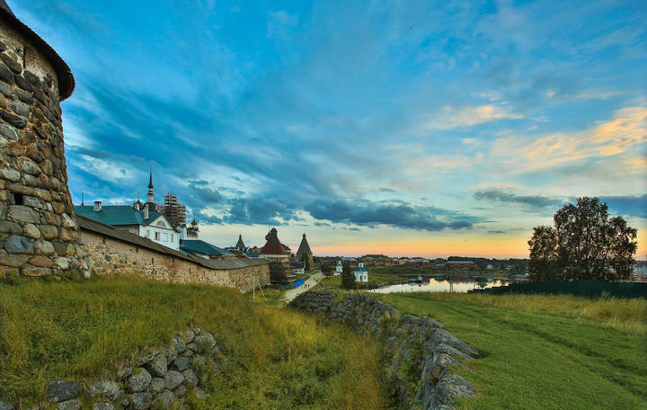 Соловки. Вечер.