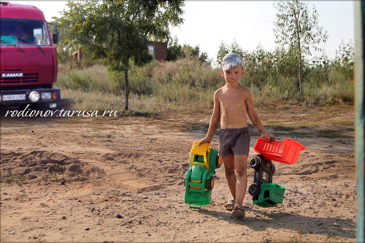 Летом у бабушки