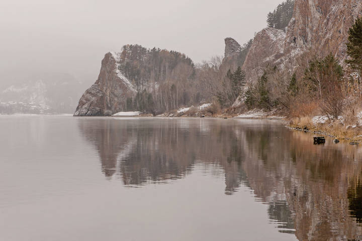 Поворот реки