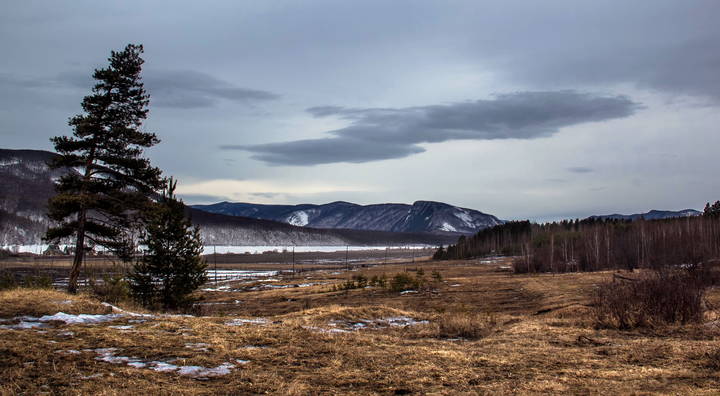 В апреле