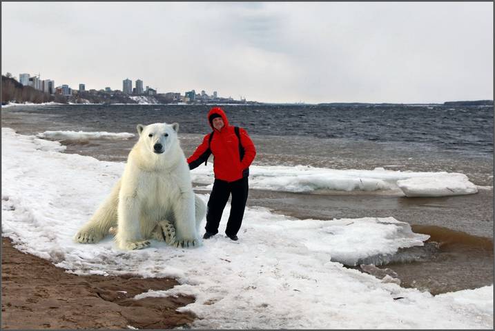 Холодный апрель в Самаре