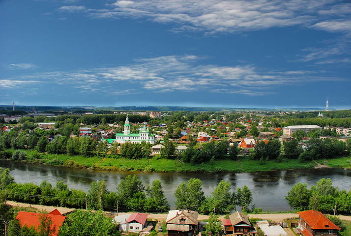 Панорама Кунгура