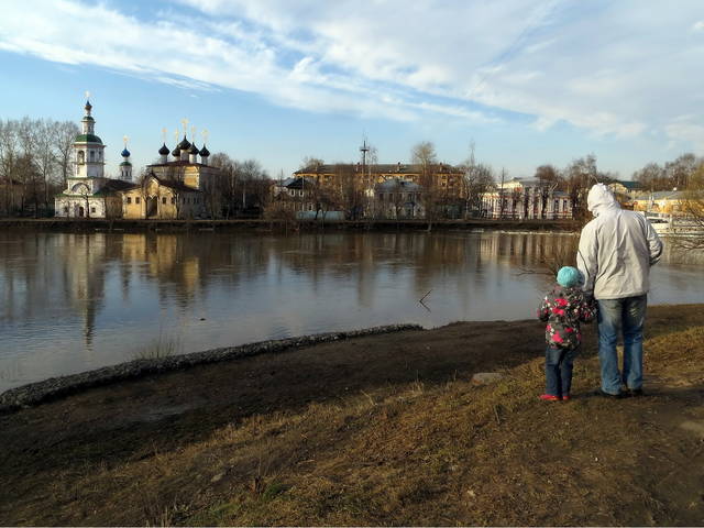 Прогулка с папой