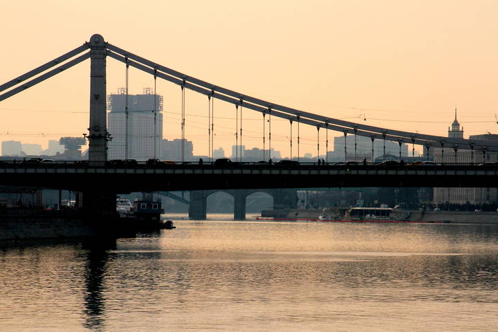 Март в Москве.