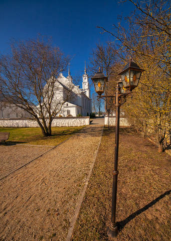Viļāni Roman Catholic Church and Monastery, Latvia