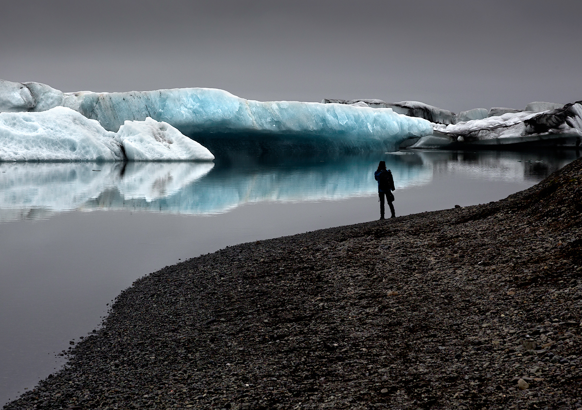 Голубой лёд Исландии 