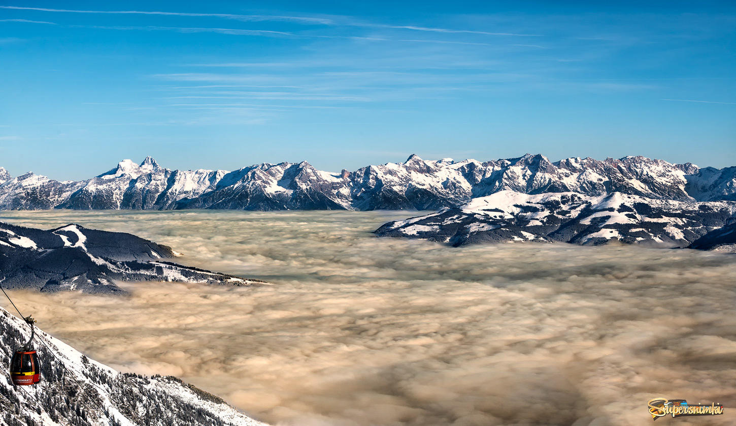На леднике Китцштайнхорн(высота 3026 метров). Альпы.Австрия.