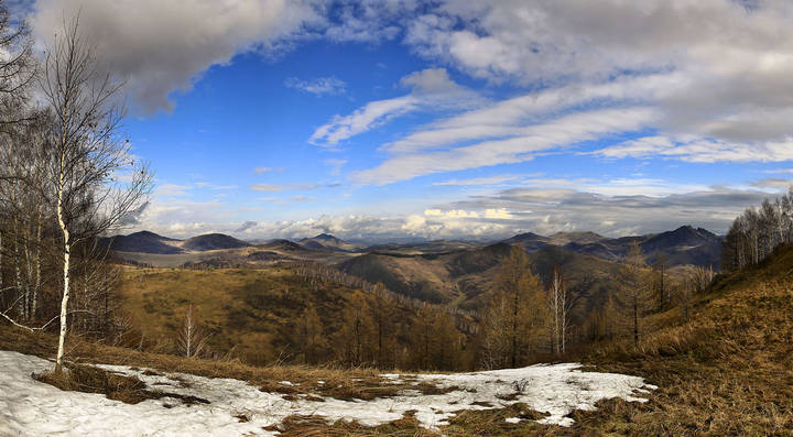 Весна в горах