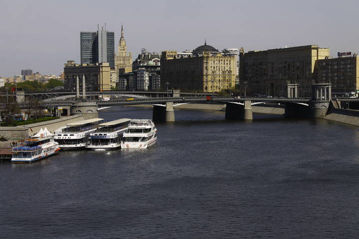 Вид на Бородинский мост