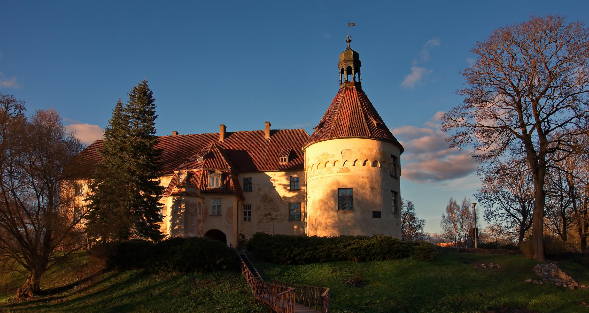 Замок в Земгале Латвия