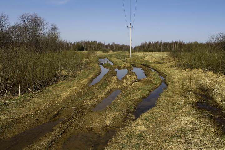 Весна в Подмосковье