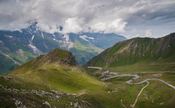Горная дорога.