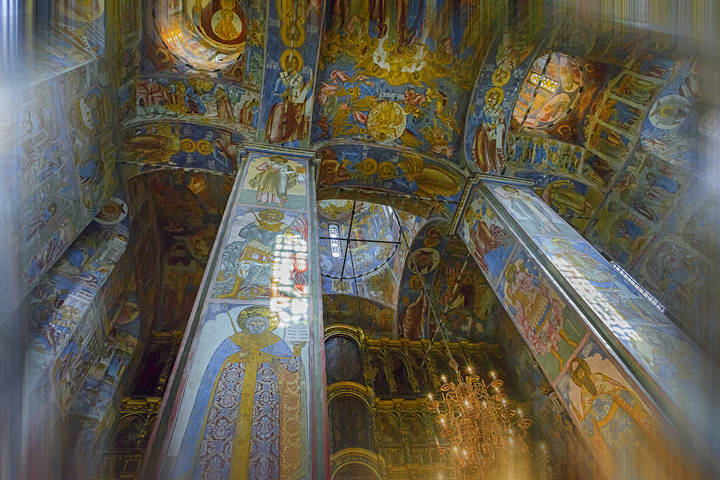 Своды церкви Ильи Пророка