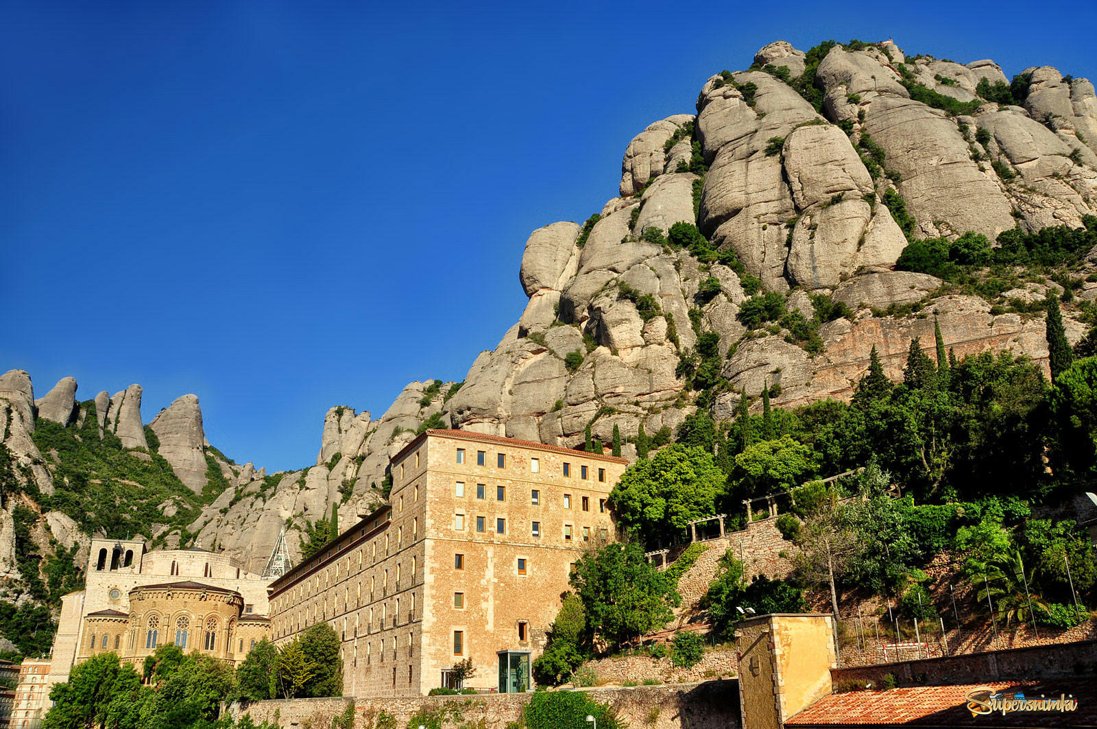 Mountain Montserrat.