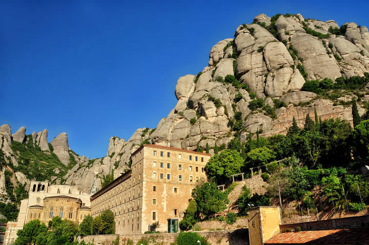 Mountain Montserrat.