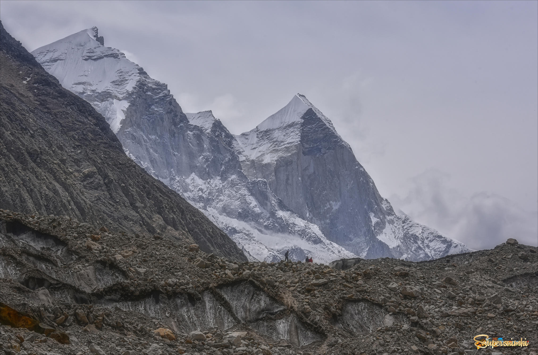 Ледник Ганготри и гора Бхагиратхи III