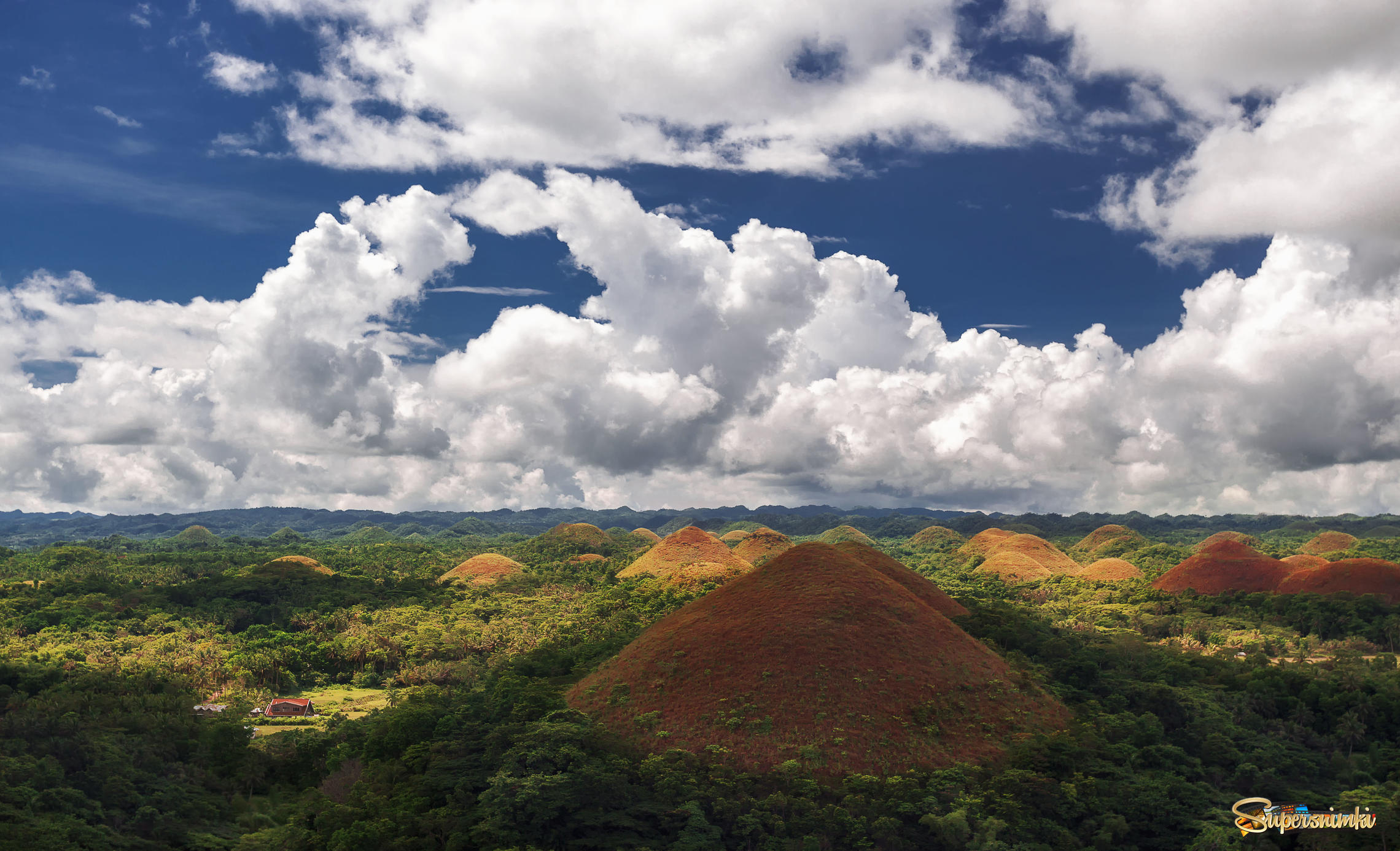 “Шоколадное” чудо света!Шоколадные холмы (Филиппины)...