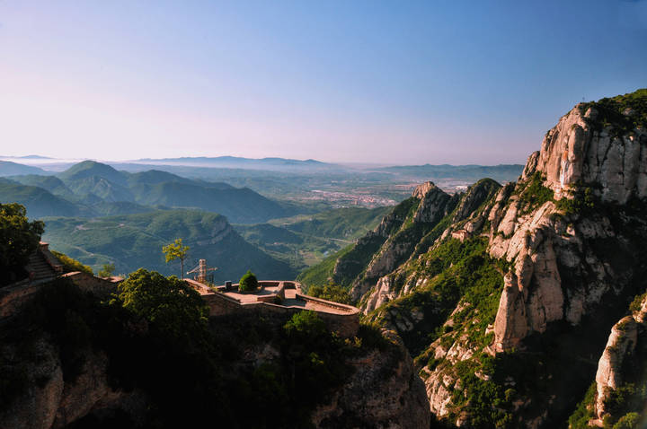 Mountain Montserrat.