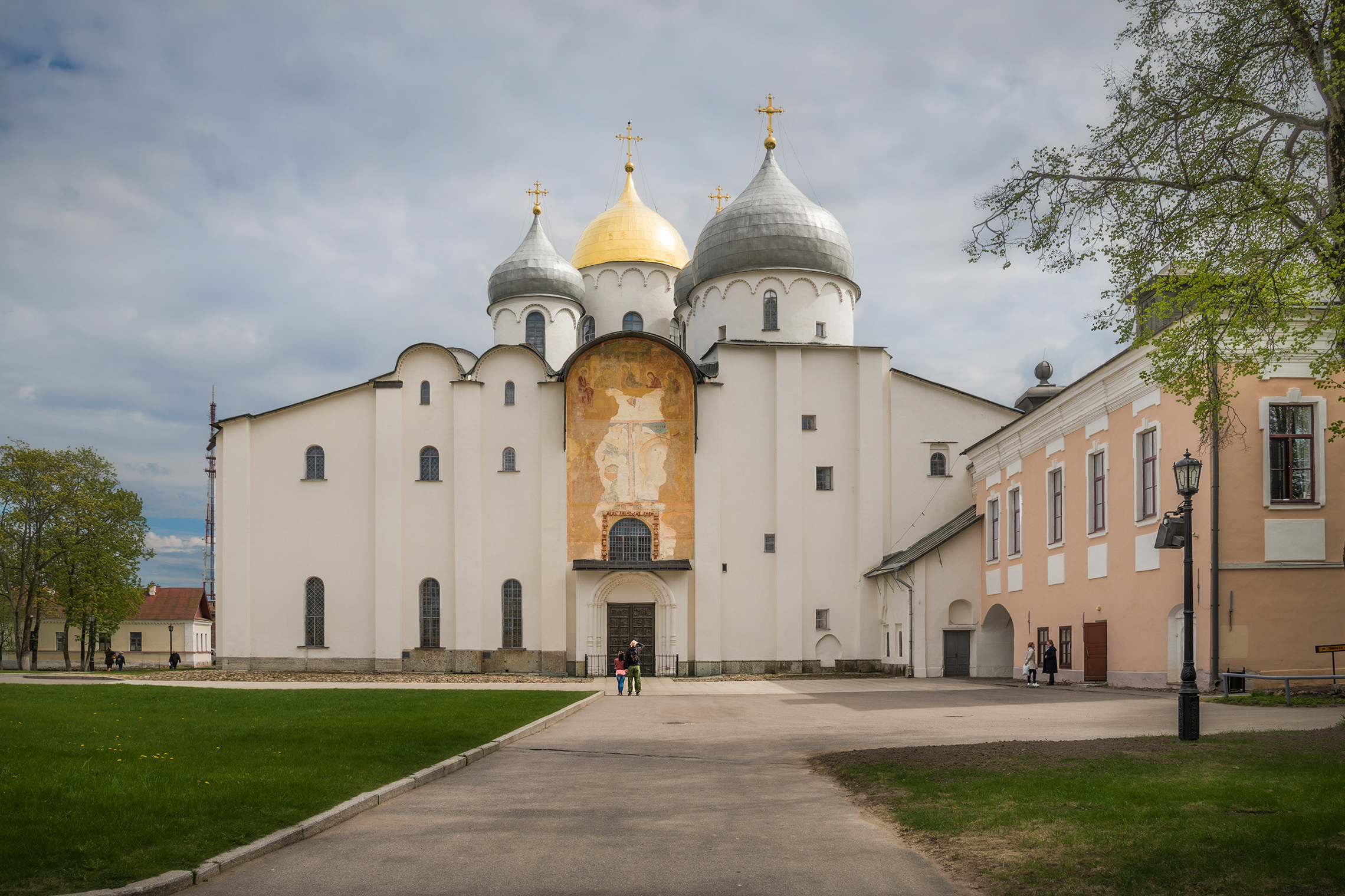 Софийский собор Великий Новгород вид сверху