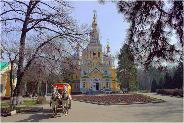 В весеннем парке.