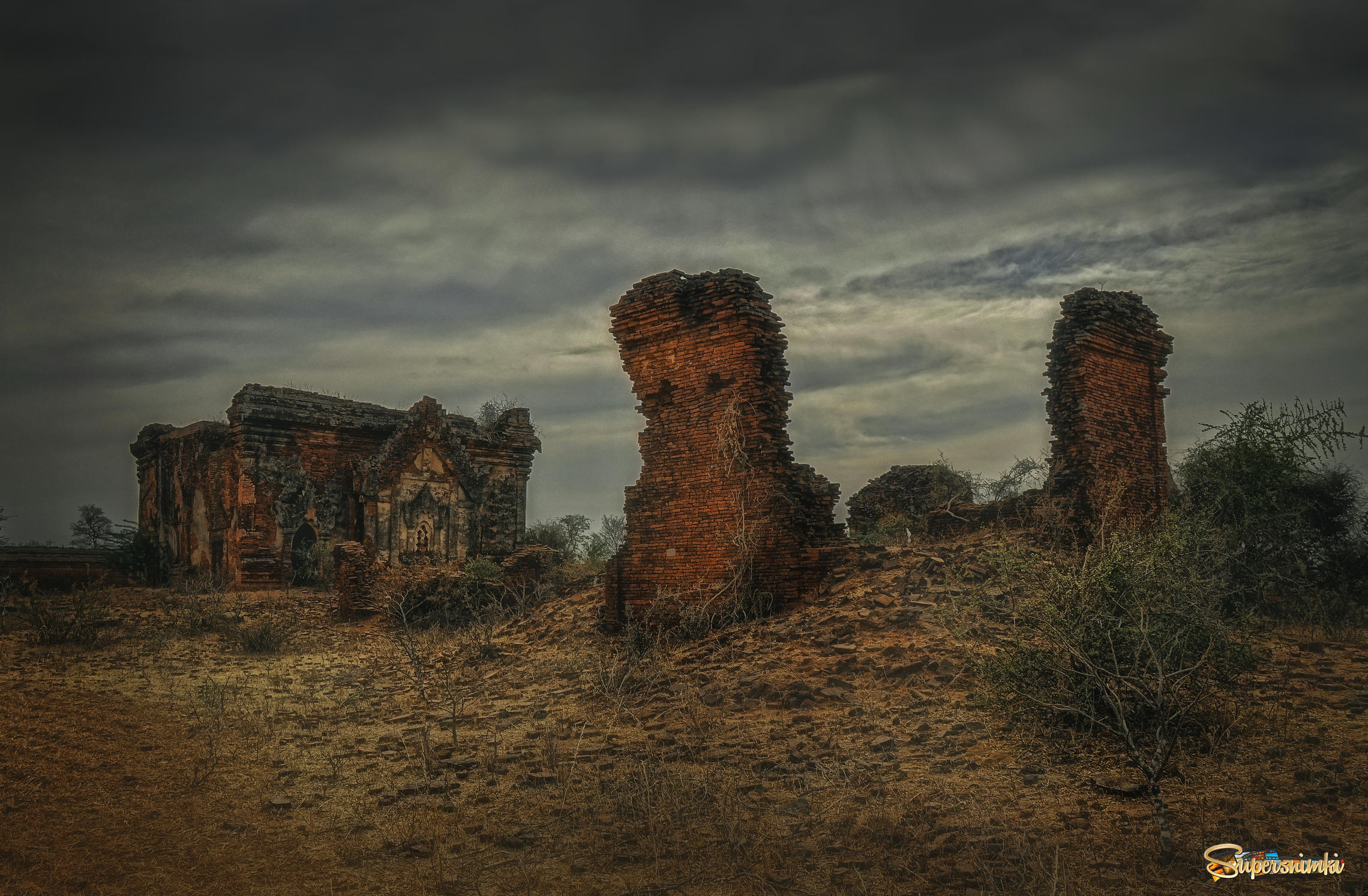 Развалины старого Багана