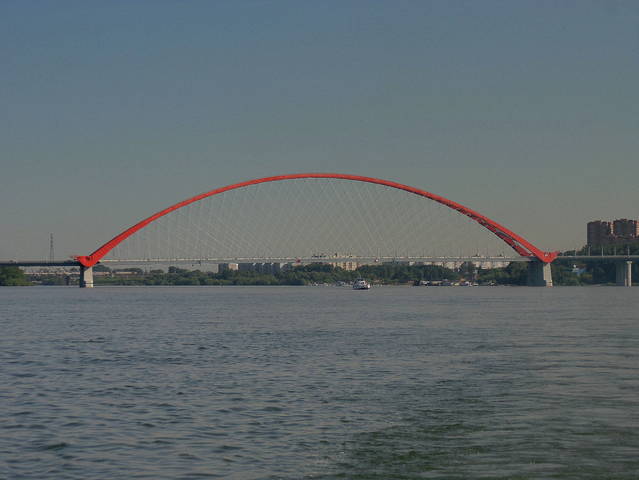 Мосты на реке Обь.