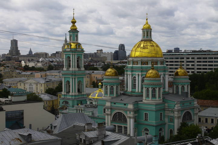 Вид на Елоховский Собор