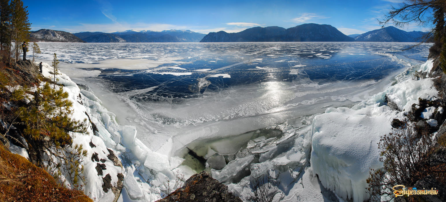 Поющие льды Телецкого озера
