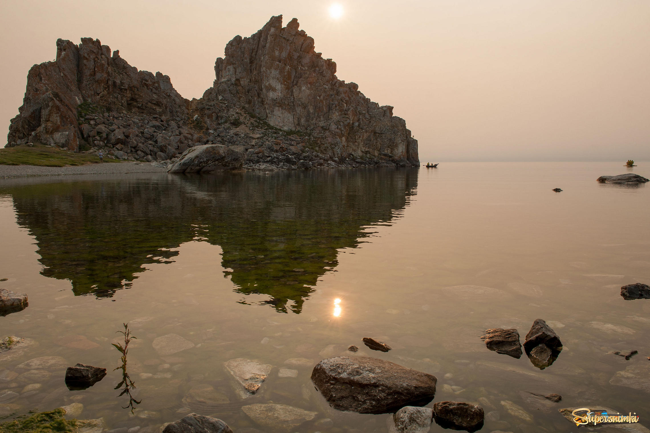 Легенда озера Байкал - скала Шаманка